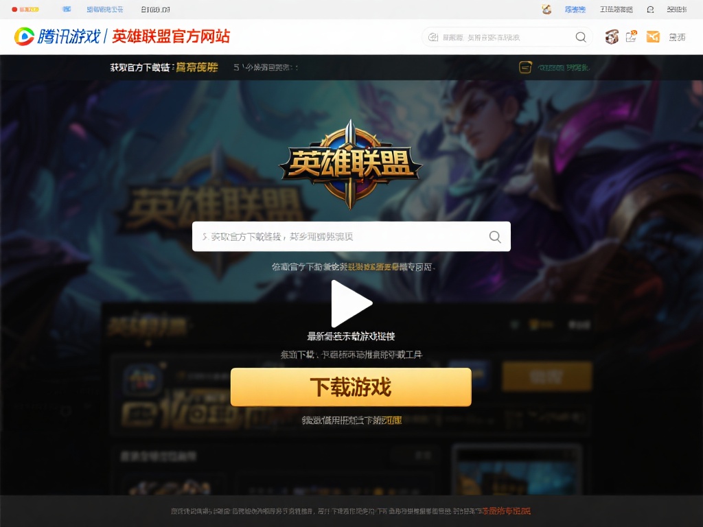 最新英雄联盟官网下载与安装链接获取指南 获取官方下载链接其实并不复杂,只需几个简